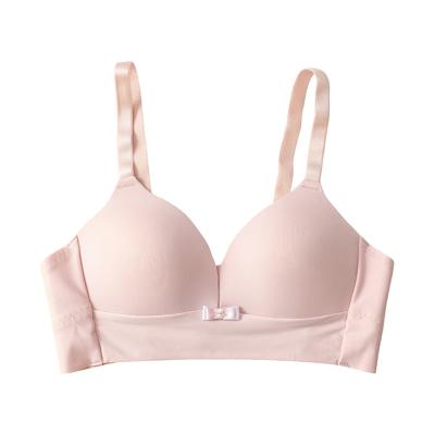 China Fashionable QUICK DRY triangle cup Japanese thin bra without steel ring gathers and supports small breasts women's underwear for sale