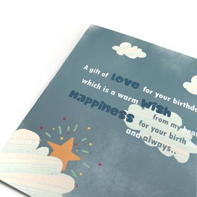 China Europe Happy Birthday 3D Premium Creative Custom Pilot Printing Stereo Pop Up Greeting Cards Happy Birthday Auto Greeting Cards for sale