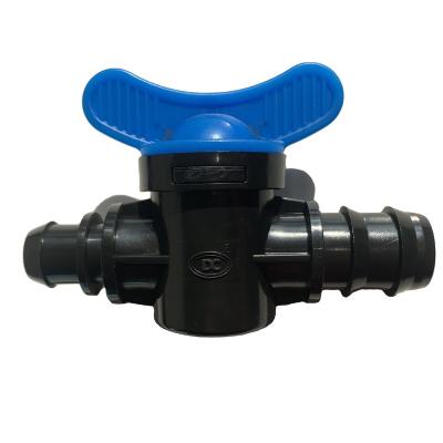 China Plastic Irrigation Mini Ball Valve of POM 25*20mm for sale