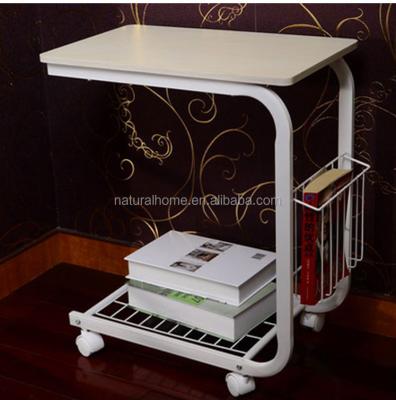 China Coffee Table Side Table Side Book Desk with Wheel Laptop Tables (KTCD8906) for sale