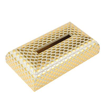 China High Quality Sustainable Metal Tissue Box Reusable Eco-friendly Tissue Box For Bathroom Kitchen Dining Room for sale