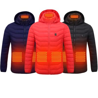 China Wholesale Heat Zone Winter QUICK DRY Heating 2022 New Two Clothes Jacket Customized Winter Men's Warm Jacket for sale