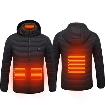 China China Supply Customized QUICK DRY Waterproof Windproof Jacket 4 Zone Heated Men's Outdoor Mountaineering Enthusiast Clothing for sale