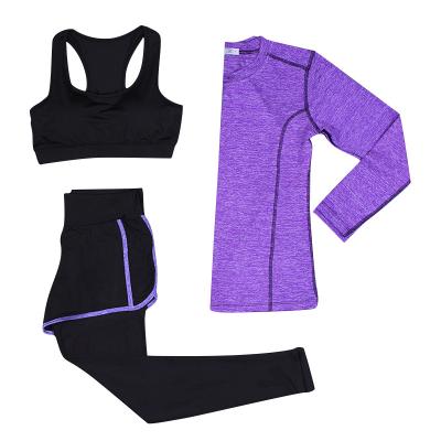 China Breathable Economic Custom Design Colorful Seamless Suit Sport Wear Yoga Set Fitness Women for sale