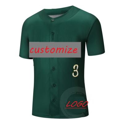 China New Customized Antibacterial Design Youth Baseball Uniforms High Quality Baseball Uniforms Sportswear Customized Uniforms for sale