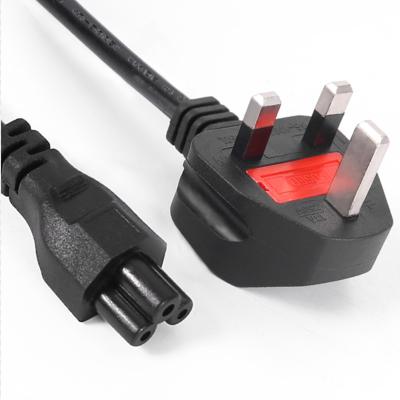 China Consumer Electronics UK Laptop Power Cable Laptop Charging UK Power Cable UK 3 Pin Power Cord 1.5 Meter for sale