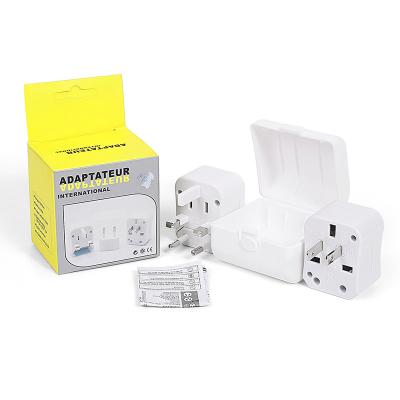 China Multi 3 Pin Plug Adapter EU UK Travel Plug Adapter Universal Residential / Multipurpose Plug Converter Adapter for sale