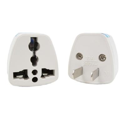 China 2 Flat Pin Pug Adapter Universal Travel Convenient Plug Adapter American EU UK UK To USA Plug With White Convenient Plug 10 - 20PCS/BOX for sale