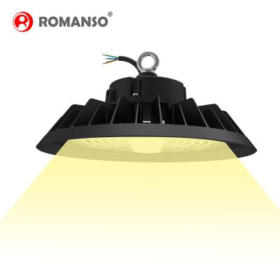 China Warehouse Romanso New Design Aluminum Warehouse High Bay Light 100W 15000LM High Lumens Led High Bay Light for sale