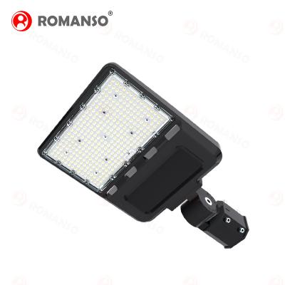 China ROAD Romanso New Design Outdoor LED Street Light 3000~6000k AC100-277V 200W Led Shoe Box Light for sale