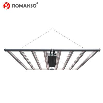 China Seed Starting Romanso Adjustable Grow Lights 1000W 630W 700W Folding Design Samsung Lm301h LED Grow Light for sale