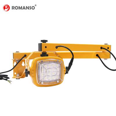 China Warehouse Etl Approved New 30W Swing Arm Led To Work Warehouse Loading Light Equipment Led Dock Lights for sale