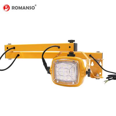 China Approved Warehouse Swing 30W New Arm Led Work Light Led Dock Lights Warehouse Loading Dock Equipment for sale