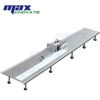 China Substrate High Performance Aluminum Automatic PCB Cutters V Groove PCB Separator with Long Assembly Platform for sale