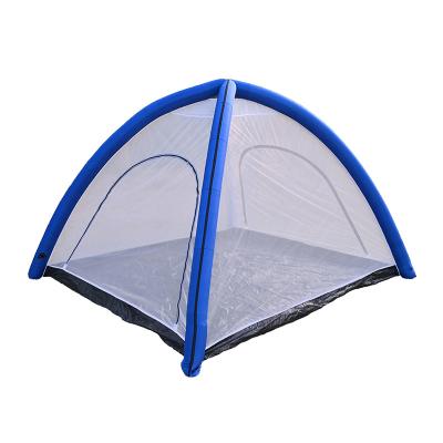 China Tube Type Tent Outdoor Stake Custom Design TPU Double Layer Inflatable Camping Air Duct 2 Person Tent for sale