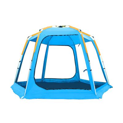 China Outdoor Double-layer Family Camping Tents Anti-mosquito Tents UV-Resistant Camping for sale