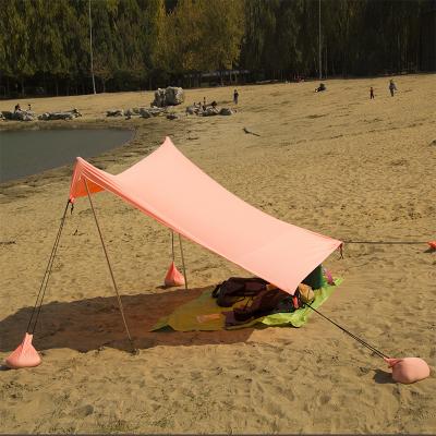 China ultralight UV-resistant beach umbrella tent for sale