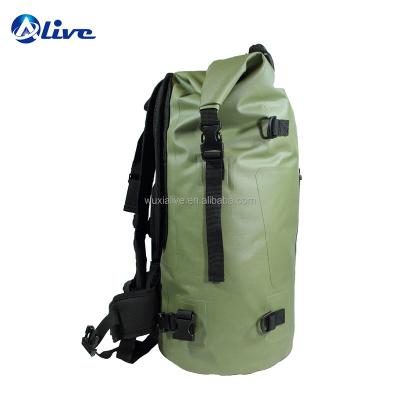 China TPU Nylon Waterproof Outdoor Camping Cylinder Desktop Container Dry Bag Waterproof Backpack for Drift Float Duffle Kayaking Swimming Boating for sale