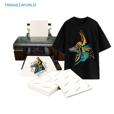 China Apparel Transworld Inkjet Self Transfer Paper A4 Printed Weed Dark Scree Forever Print Heat Press Transfer Paper For Shirt for sale