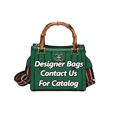 China 2023 PORTABLE Stylish Handbags Tote Bag Retro Print Casual Hot Sale New Fashion For Women Luxury Bamboo Designer Crossbody Bag for sale