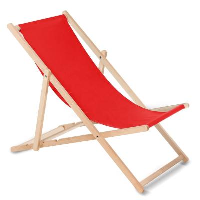 China Modern Beach Wooded Deck Chair Convenient To Carry And Easy To Use Suitable For Going Out For Picnic Or Camping for sale