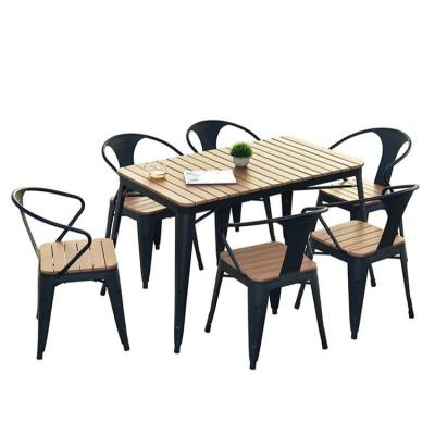 China Weather Resistant Economic Prices Outdoor Garden Table Sets Patio Dining Furniture Sets for sale