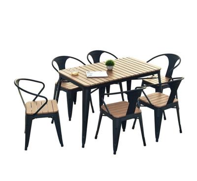 China Manufacturer Supply Wholesale Luxury Weather Resistant Hotel Restaurant Modern Garden Dining Sets for sale