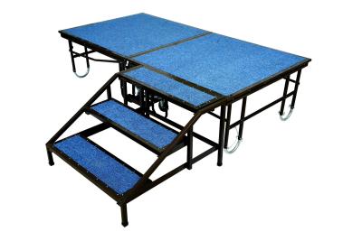 China Steel Portable Stage Platform Movable 1220mm X 2440mm For Shop / School Event for sale