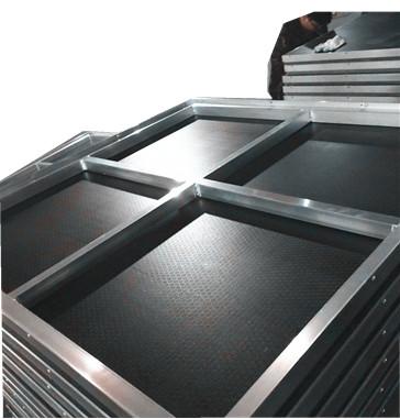 China Aluminum 6062-T6 Portable Stage Platform Sturdy Stage Floor 1.22*1.22M for sale