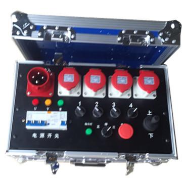 China Noctilucence Rack Flight Case , Four Channel Motor Chain Hoist Power Case for sale