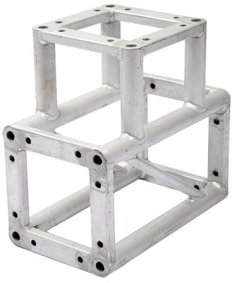 China Recyclable 3 Way Screw Corner Aluminum Lighting Truss For Advertisement for sale