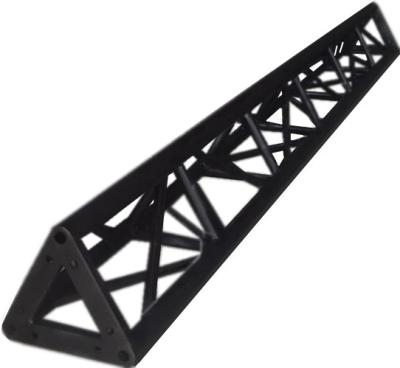 China Non Rust Aluminum Black TB300mm*300mm*3000mm Triangle Lighting Truss for sale