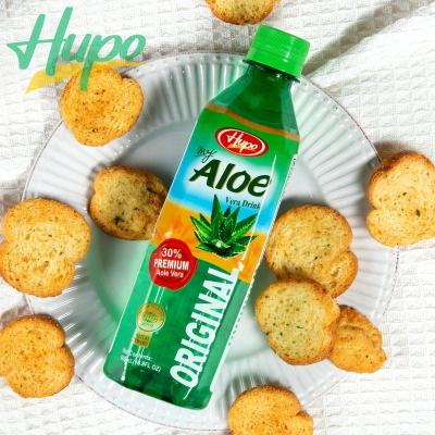 China 500ml Low Fat Soft Drink Aloe Vera Juice With Pulp Aloe Juice for sale