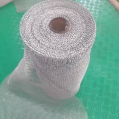 China Filter Wholesale Low Price Tinned Copper Mesh Knitted Copper Wire Mesh Braided Tinned Copper Knitted Wire Mesh for sale