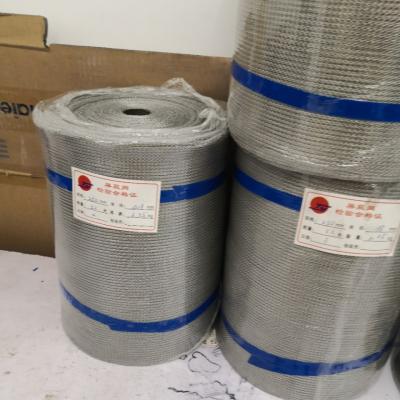 China TIANYIN High Efficiency Enhanced Metal Mesh EMI RF Shield Screen Tinned Mesh Copper Braid Knitted Wire Mesh for sale