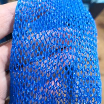 China Hotels Blue Flat Silk Nylon Air-Liquid Muffler Filter Exhaust Valve Brake Valve Filter Mesh PP Shock Absorption Mesh Nylon Net for sale