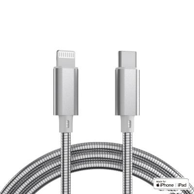 China Fast Charger Cable Yekn MFi Certified Factory Wholesale Lightning Cable OEM 3A C94 8Pin USB C to Lightning Cable For iPhone for sale