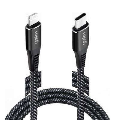 China Fast Speed ​​Charging Cable YEKN-SCL041 MFi Certified USB-C Sync/Charger to Lightning Cable for sale