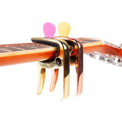 China BST-BDJB-1LB Popular Multifunctional Alloy Guitar Accessories Color Alloy Classical Music Guitar Folk Capo for sale