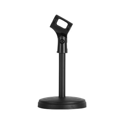 China BST-MJ-1ZM Microphone Microphone Accessories Stand Metal Table Microphone Stand Black For All Performance for sale