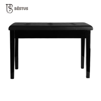 China Piano Playing Adjustable Modern Leather Piano Bench Cushion BST-GQD-332 Amazon Hot Selling Piano Stool for sale