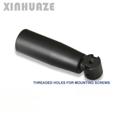 China Contemporary black plastic ABS or nylon Zn-Al can be folded flat for easy mechanical handle installation for sale