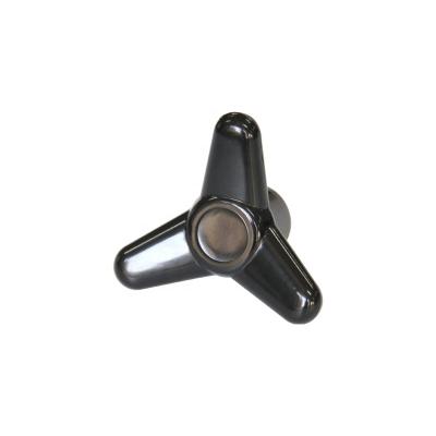 China HZ102013 Black Triangular Three-pointed Star Handle Knob Modern HZ102013 for sale