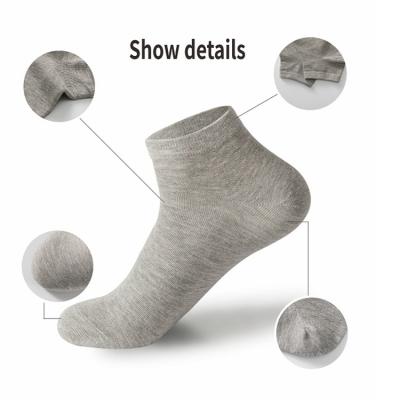 China Good Quality Widely Used Recycling Men's Special Design Breathable Boat Socks Cotton Breathable Socks for sale