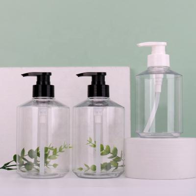 China Hot Selling Empty Cosmetic Shampoo Bottles Wholesale Cosmetic Bottle 300ml 400ml Lotion Pump Bottle 300ml 400ml Shampoo Bottle for sale