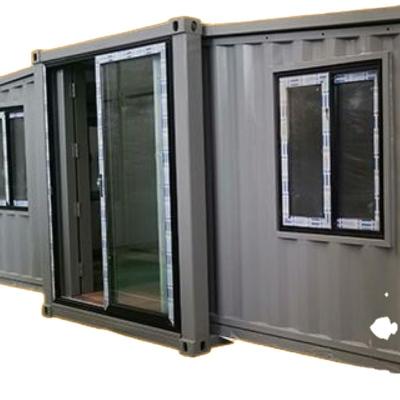 China Modern Foldable Container House Assembled Double Floor Foldable Portable Prefabricated Units For Houses Homes And Office Foldable Unit for sale