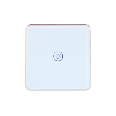 China Smart Home Tuya WiFi System Home Lighting Switch For LED Light 1gang Smart WiFi Wifi Wall Switch for sale