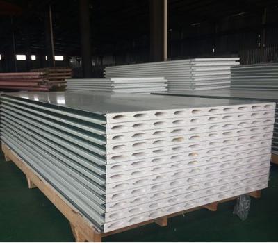 China Fire Protection Clean Room Project Wall Panel Ceiling Board Magnesium Oxygen Sulfate Sandwich Panel MgO Board Waterproof Fireproof Te koop