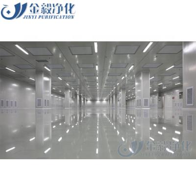 China Fire Making Room Clean ISO6 With Fan Heavy Duty Filter Unit Equipment Cleanroom Turnkey Project for sale