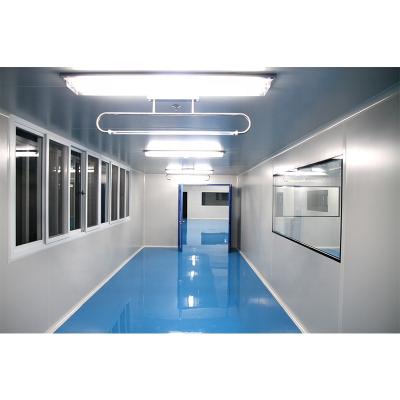 China Fire Making Portable Clean Room Project With Heavy Duty Sandwich Wall Panel en venta